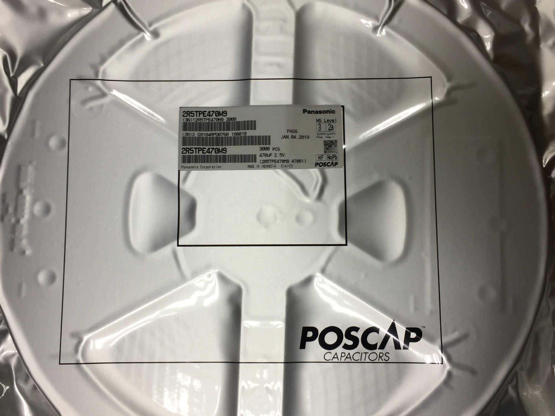 现货供应Panasonic钽电容2R5TPE470M9