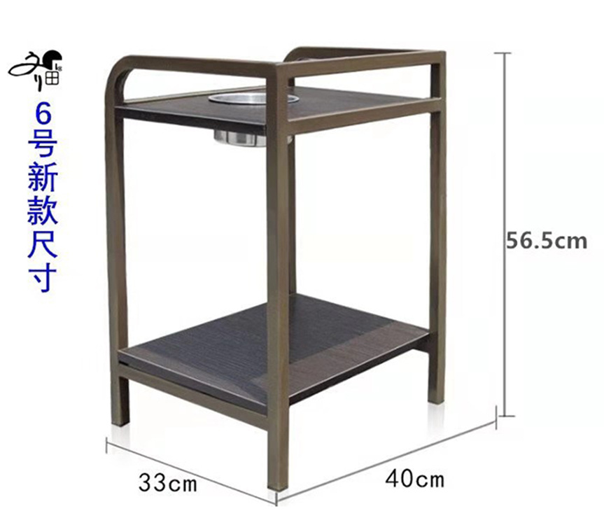茶几多功能双层加厚耐用木色件一桌多用麻将桌配带烟灰缸小茶几|ru