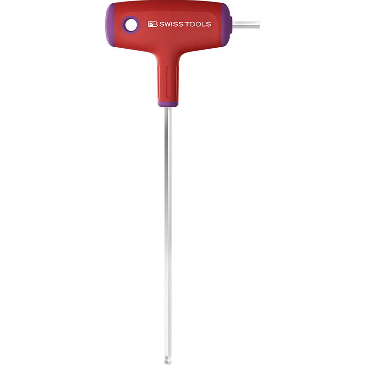 瑞士PB Swiss Tools 侧向头T型球头六角扳手 PB 1208.8-150