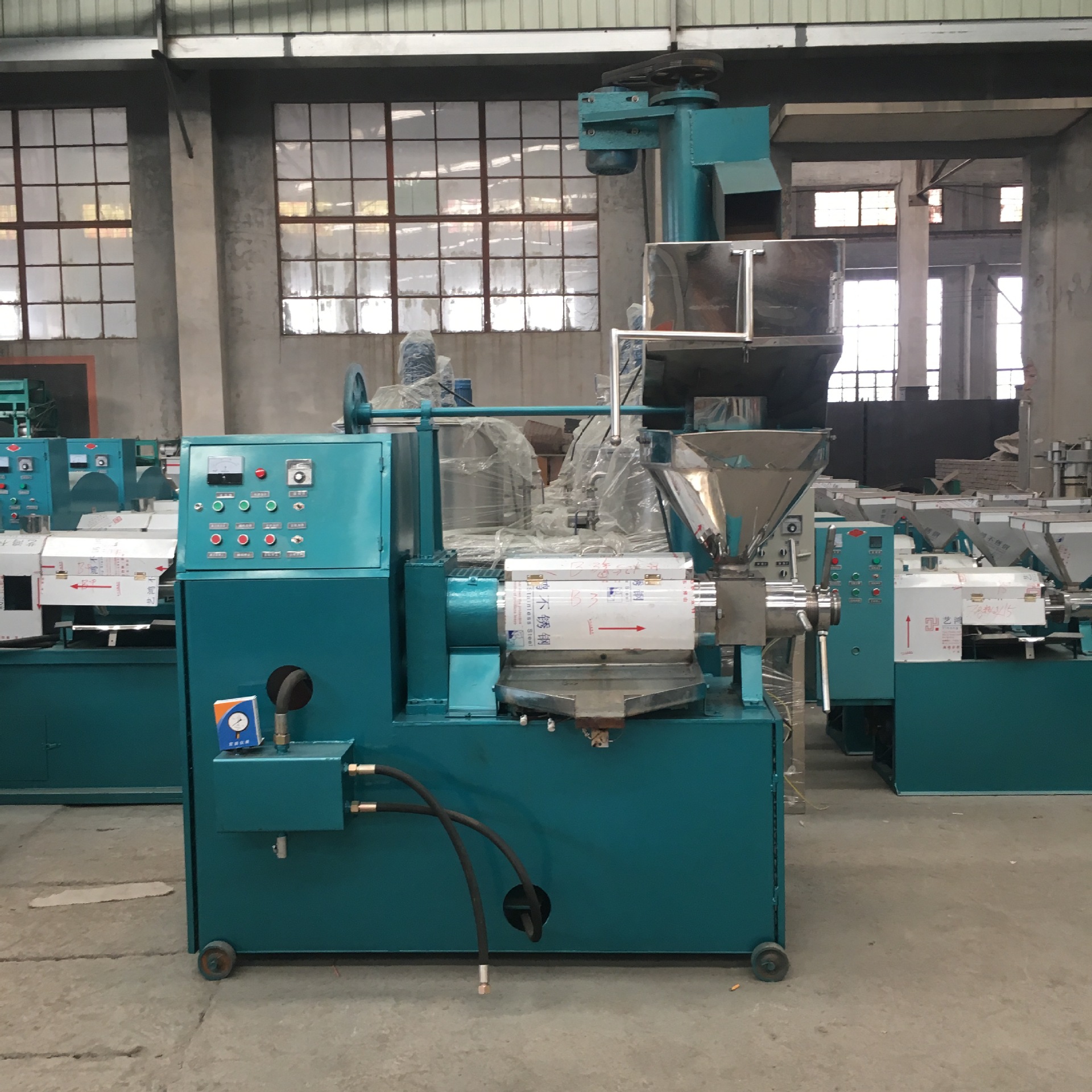 油菜全自动榨油机 菜籽花生螺旋榨油机 芝麻大豆炸油机液压香油机