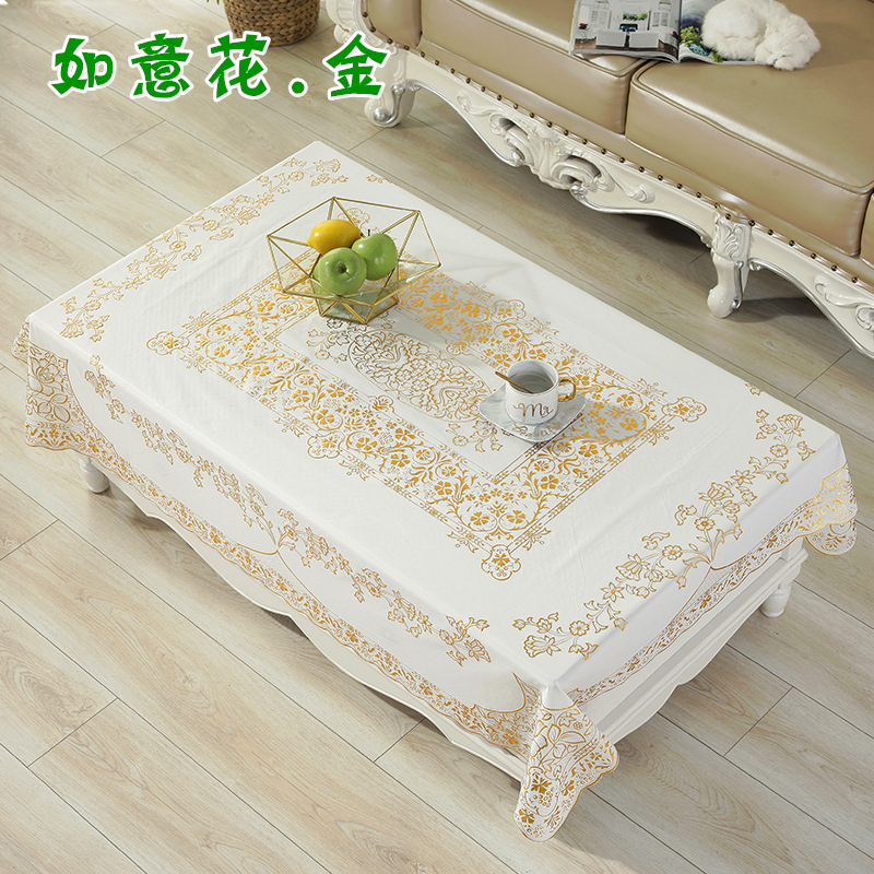 120x150 如意花 金色