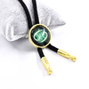 Zodiac signs, metal necklace, glossy adjustable bow tie suitable for men and women, Korean style, simple and elegant design