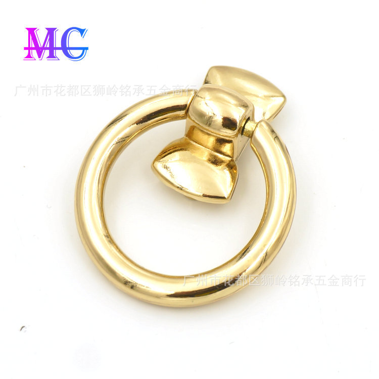 厂家直销 编织手袋配件五金手挽 锌合金加工五金手挽批发