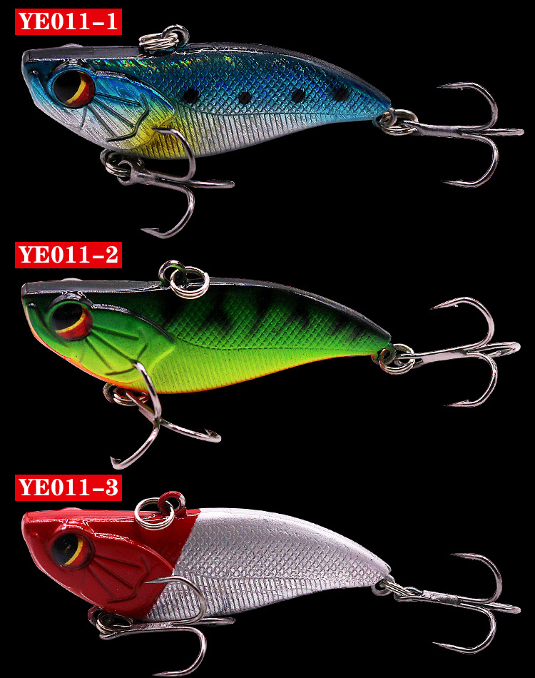 5 Coors Blade Baits Sinking VIB Lures Spinner Baits Fresh Water Bass Swimbait Tackle Gear