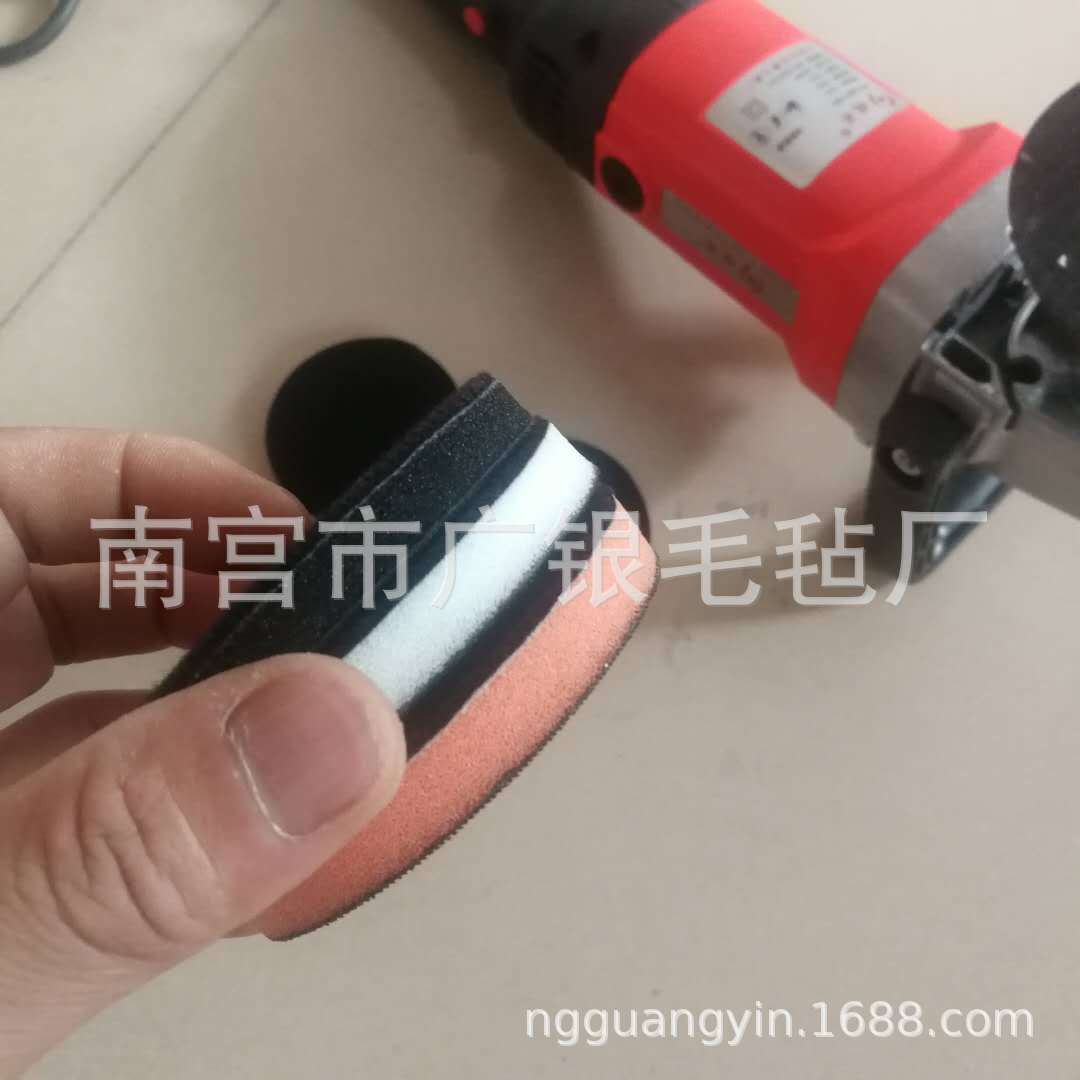 广银抛光 海绵盘缓冲垫 采用进口魔术贴经久耐用  可定做任意尺寸