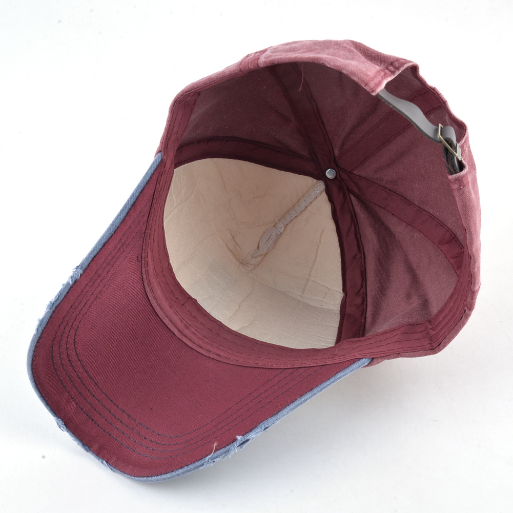 Cappellino da baseball in denim lavato con stampa ananas e cane, ideale per donna, primavera/estate, street dance, hip hop, coppia, taglia unica, regolabile, con becco d'anatra._voghion.com