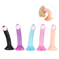 Adult products wholesale mini crystal artificial dildo fake JJ female masturbation device AliExpress wish Leya