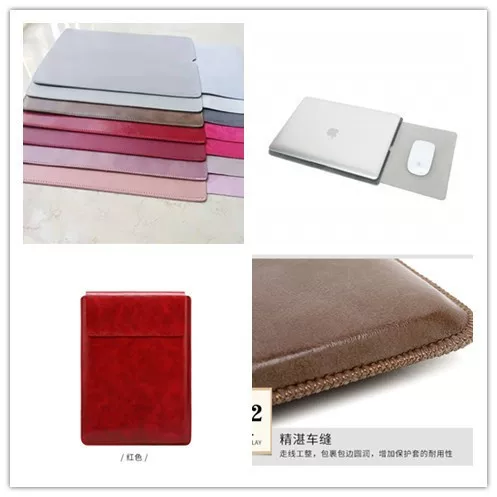 Factory spot direct Apple Macbook notebook liner bag tablet computer protection leather case can be customized