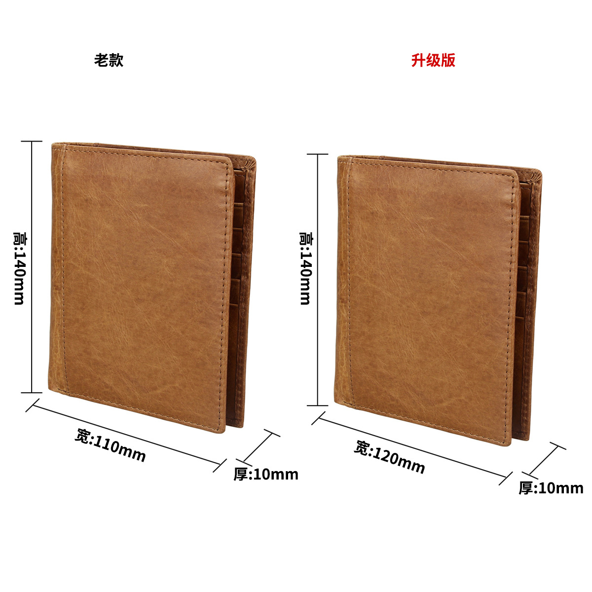 Factory Wholesale  Rfid Men And Women Genuine Leather Passport Holder Multifunctional Passport Bag Id Card Holder Wholesale display picture 13
