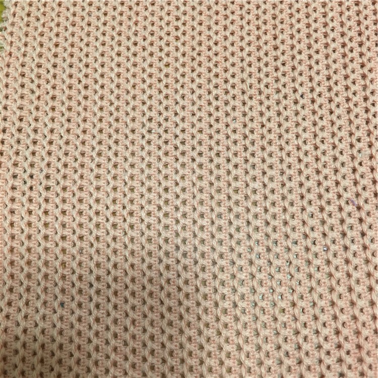 厂家供应粗针直条小提花 粗针辫子提花 快时尚女装面料