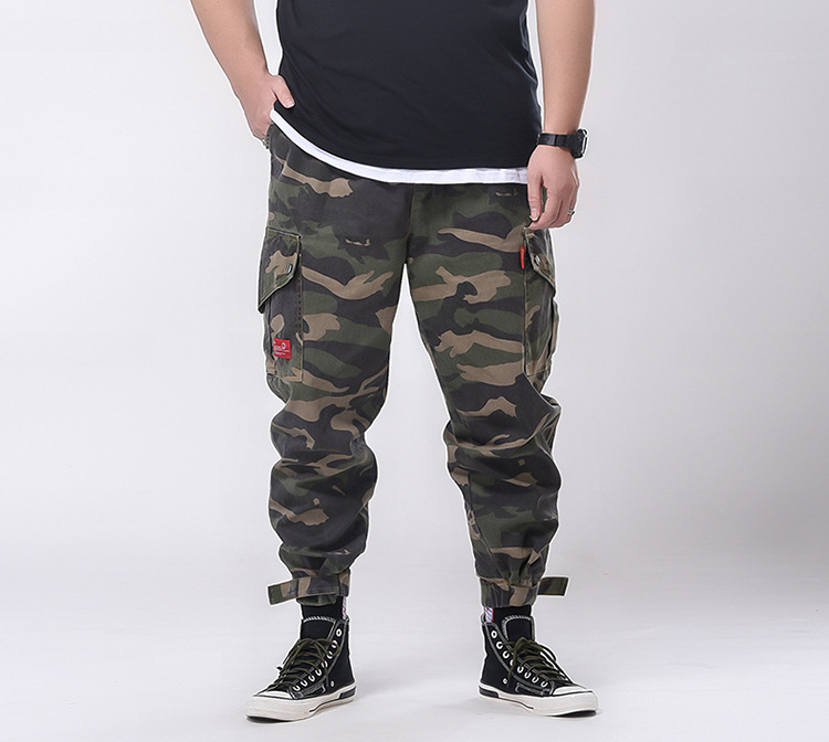 Herrenbekleidung Frühling-Sommer Plus-Size-Mode Herrenhosen mit dicken und lockeren Freizeithosen_voghion.com