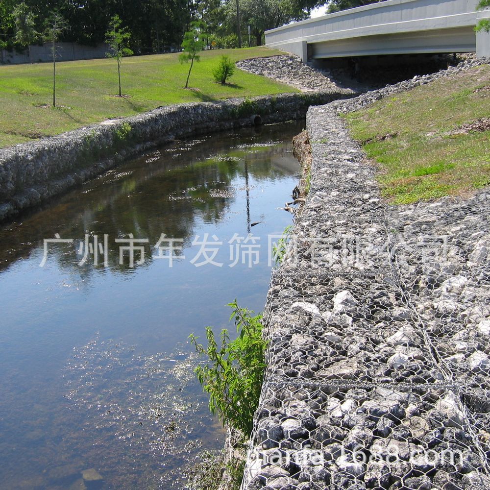 高尔凡石笼网批发 镀锌格宾网笼 防洪筑坝六角网厂家