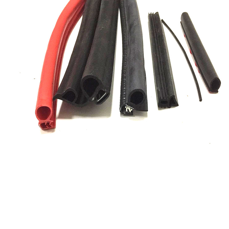 供应PVC密封条汽车装饰条U型骨架包边条边缘保护条