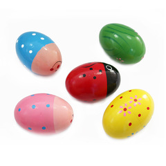 Wooden early education children's musical instruments, parent-child interactive crafts, wooden toys, children's eight-tone hand-knocking piano wholesale