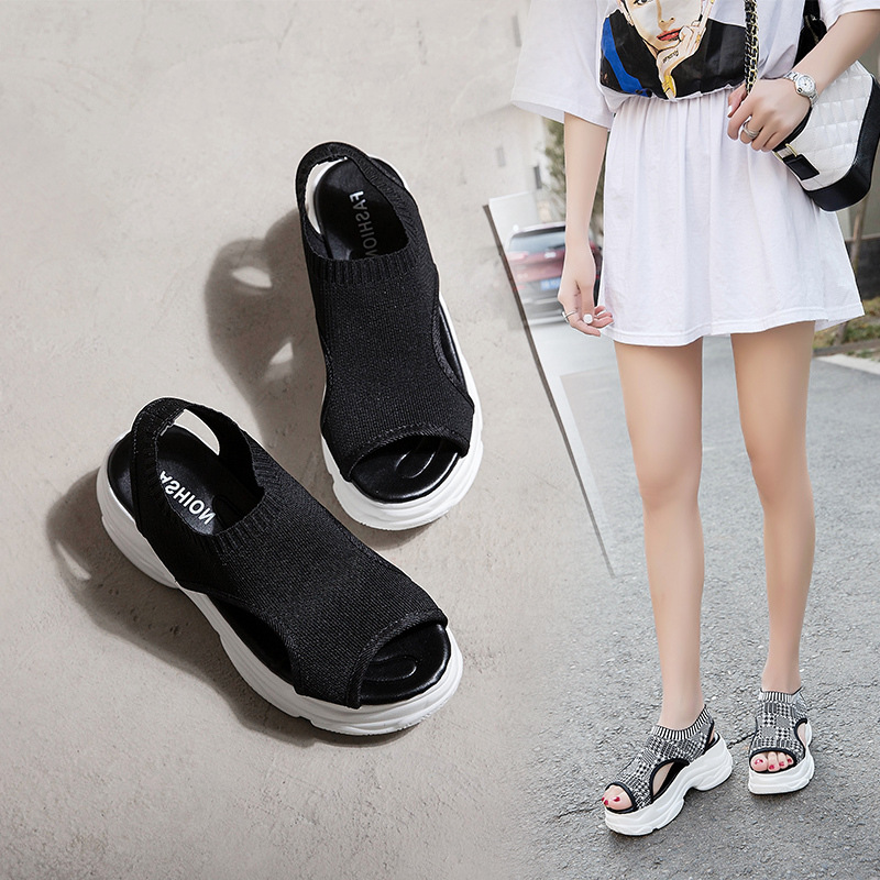 Chaussures été pour femme en Caoutchouc - Ref 3345761 Image 9