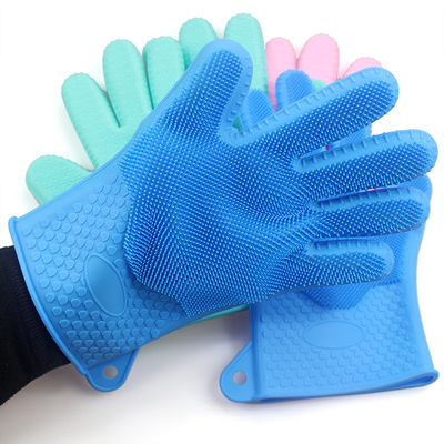 2019新款硅胶手套厨房帮手清洁手套家务卫生手套抖音洗碗手套多用