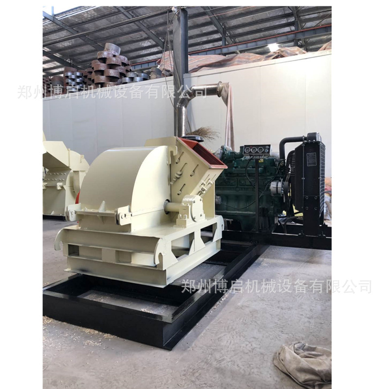 香菇菌料木材树枝木块粉碎机  1000型木屑颗粒机
