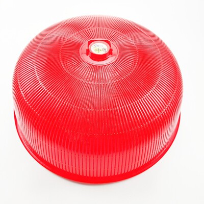 厂价批发58厘米加厚塑料防蝇菜罩 圆形塑料饭菜罩 餐桌塑料食物罩