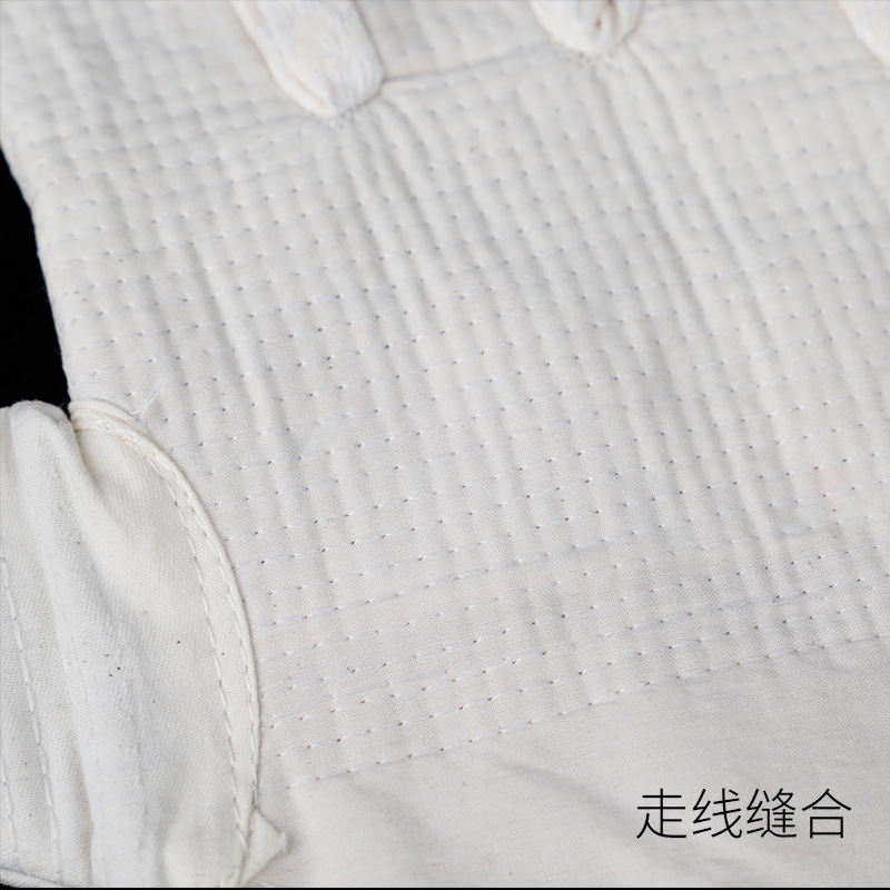 5工厂直销帆布加棉加厚手套三层内衬柔软透气帆布砸线劳保手套