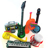 Inflatable musical instruments, toy PVC, guitar, microphone, wholesale, science and technology