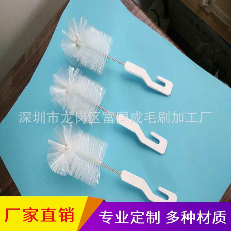 供应医用毛刷湿化瓶清洁刷直径60mm厂家直销软毛瓶刷医用级