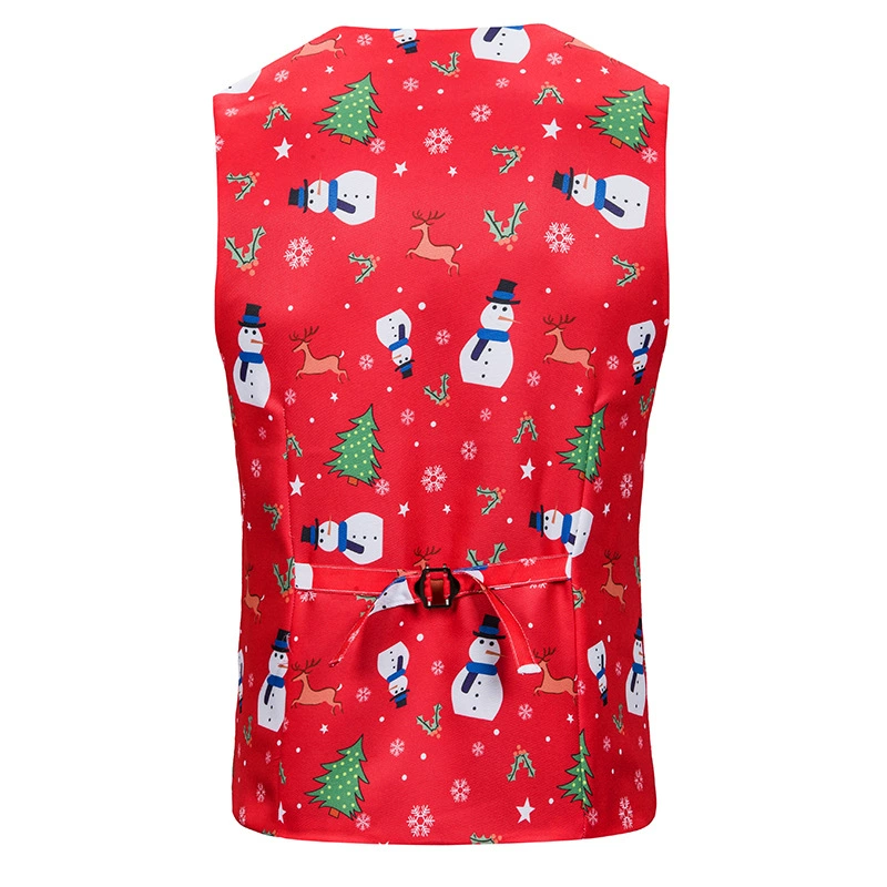 Men's Christmas vest, 3D