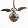 Retro pocket watch, fashionable necklace