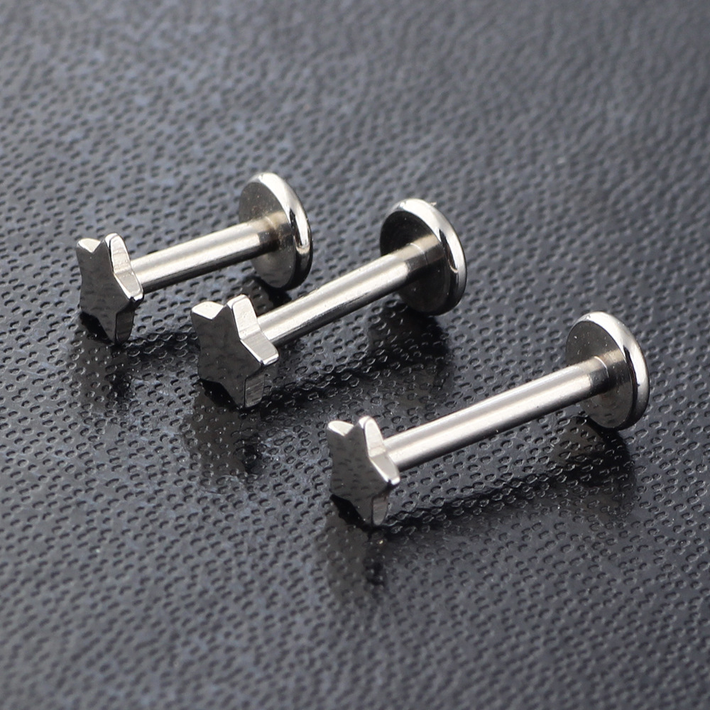 Fashion Geometric Stainless Steel Ear Studs 1 Piece display picture 5