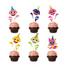 Cross -border 2024 new unicorn party cake decoration account birthday cake surrounding plug -in plug -in spot wholesale