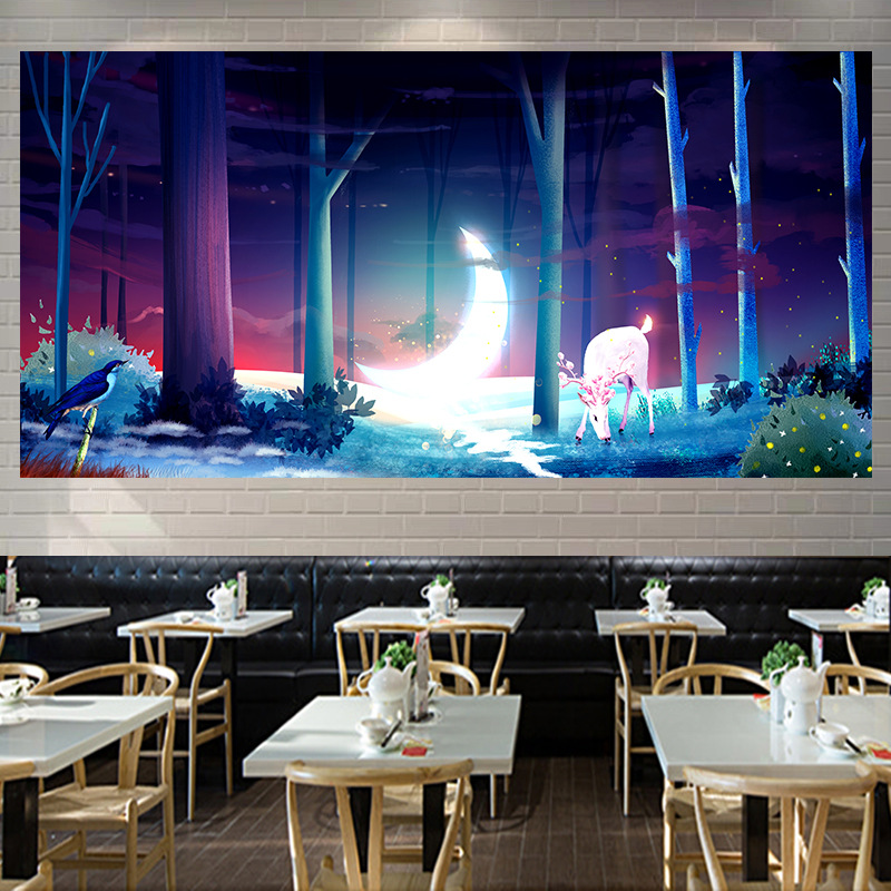 3 M tela colgante ins Fondo pared dormitorio decoración tela de fondo de gran tamaño Dream Catcher Flamingo gran pared tela foto