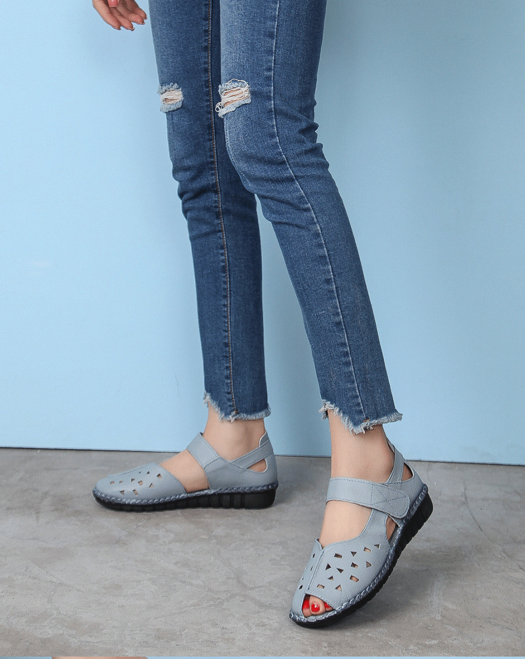 Chaussures été pour femme en Caoutchouc - Ref 3346391 Image 21