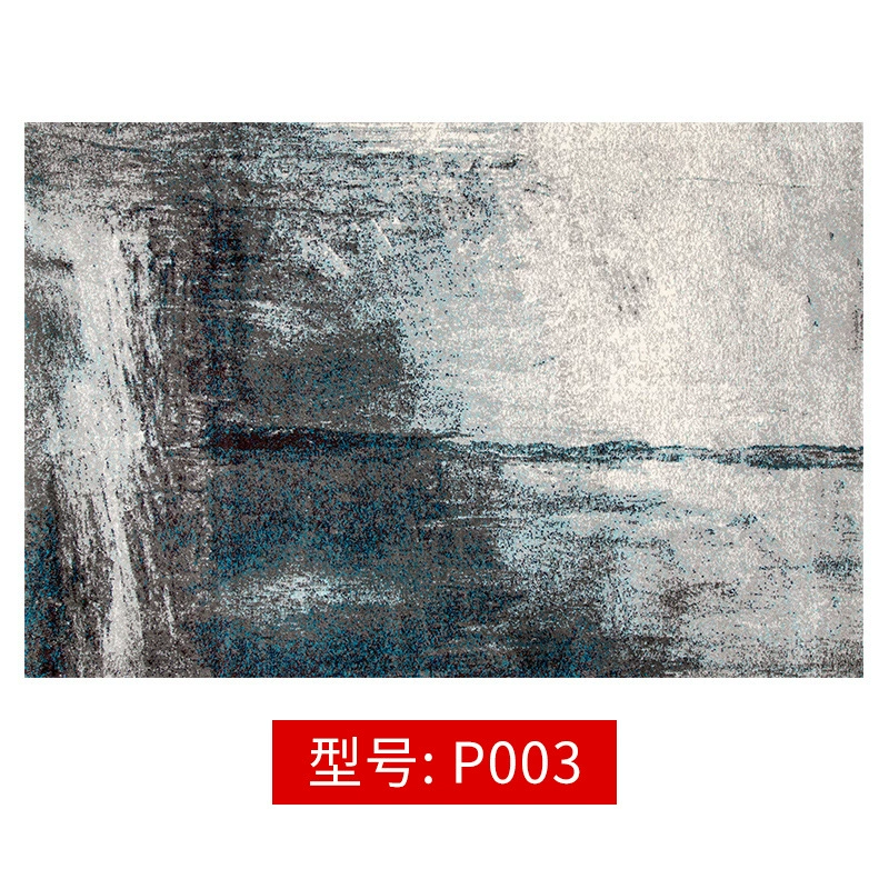 Современный ковер для гостиной, петлёвый бархат, несколько размеров 80×120–200×300 см, американский простой стиль