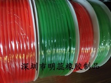 2-18MM台湾友盛牌PU圆皮带聚氨酯圆皮带接驳PU圆带绿色粗面圆带