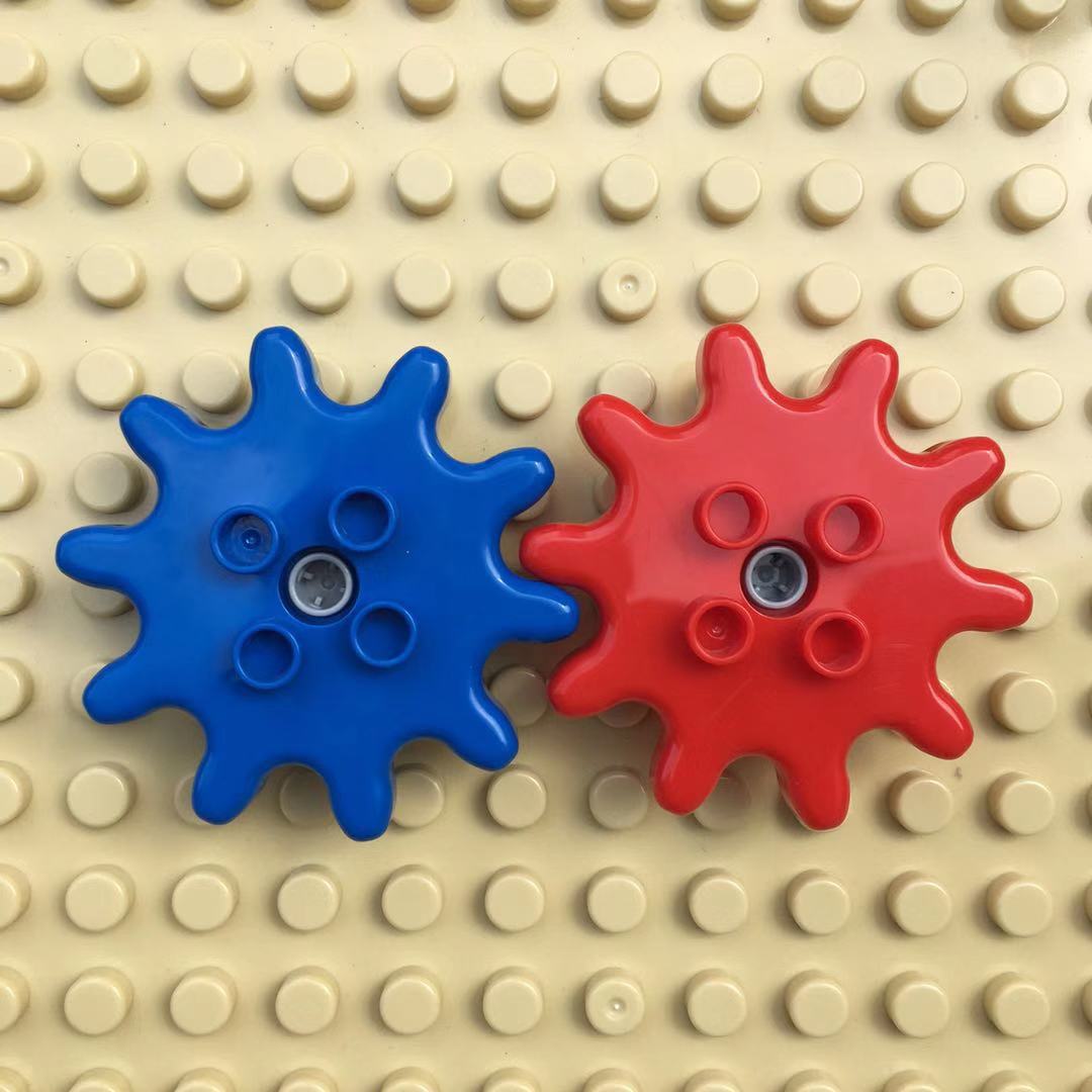 4孔小牙轮【1套，颜色随机】