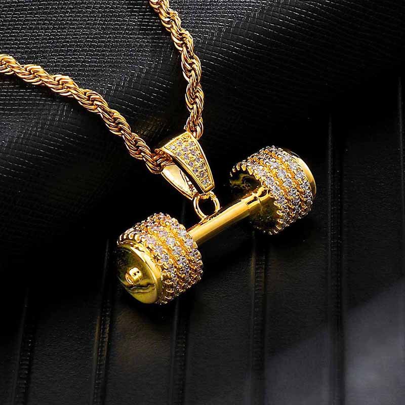 Dumbbell Pendant Image 7