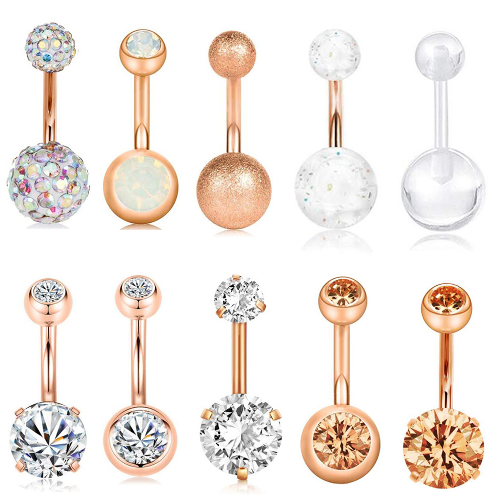 16G labret stud size and finish detail