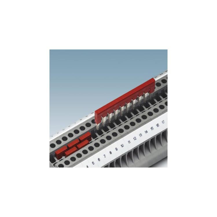 菲尼克斯端子短接片连接条桥接件插拔式 FBS 5-6 BU-3036961