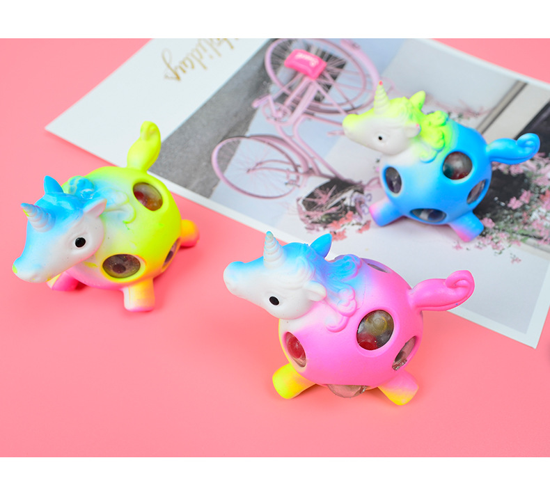 Stress Ball white Unicorn Orbeez Squishy Squeeze Dolphin Gift Crystal play Fun | eBay