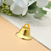 Silver megaphone, small bell, nail decoration with accessories, 6-26mm, gold and silver, handmade, wholesale