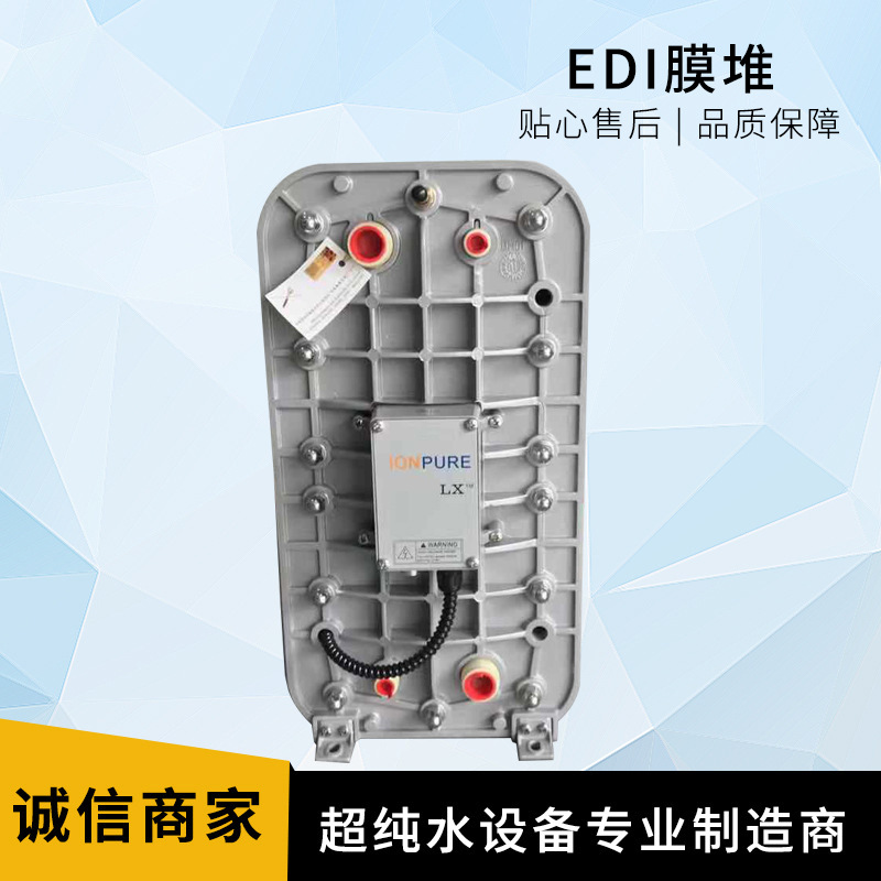现货IP-LXM10ZEDI模块18兆超纯水电除盐模堆2吨电子高纯水设备