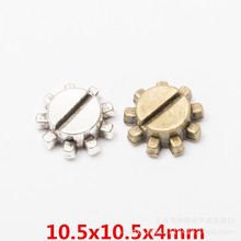 DIY复古合金挂件双色可选 齿轮饰配合金饰品配件批发3313