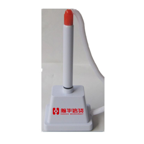 Square neutral pen advertisement office bank counter pen signature pen bank connecting pen wholesale logo printing