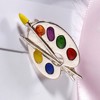 Palette, brooch, European style, Aliexpress