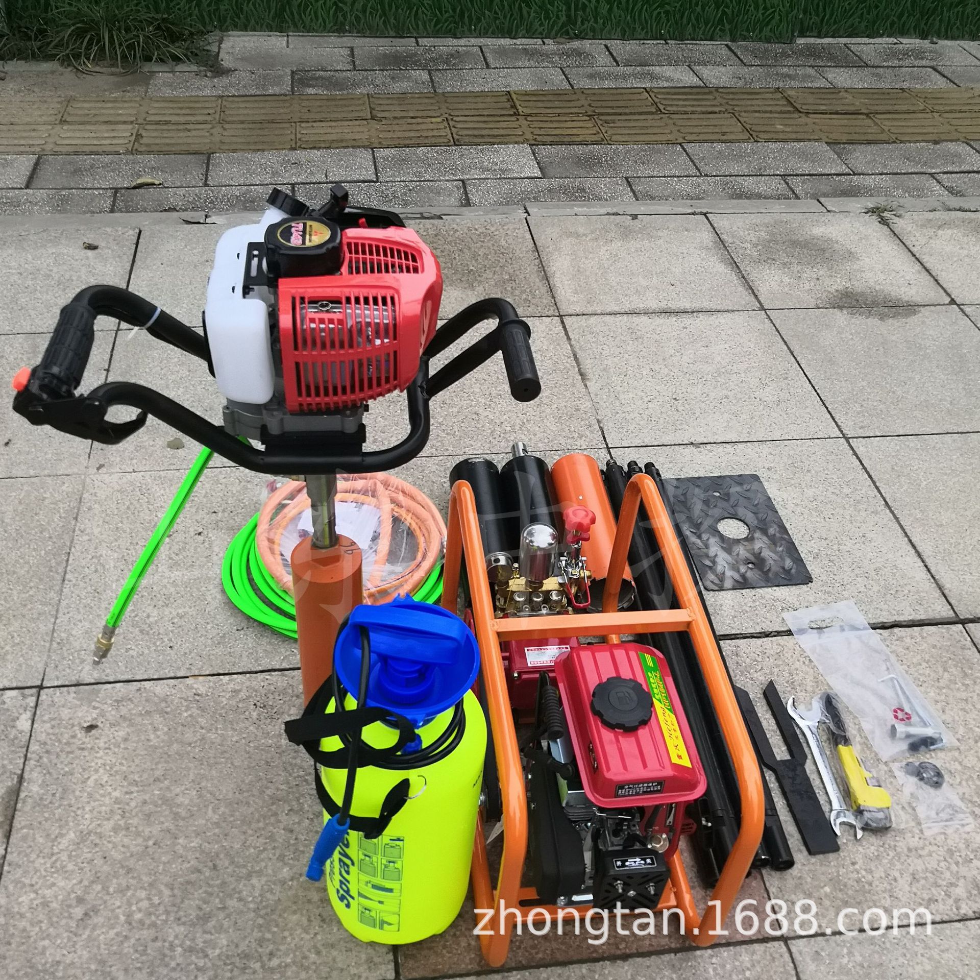 ZT-30B单人背包钻机 轻便型岩石打孔混凝土取芯钻机 山地取样钻机