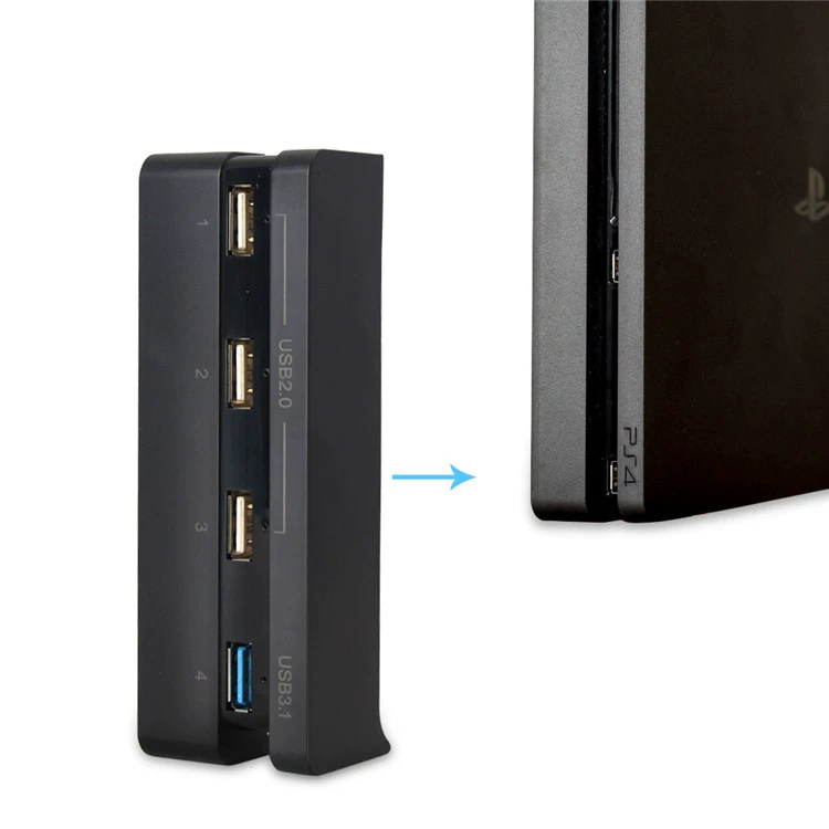 PS4 SLIM HUB 2.0 3.0 интерфейс USB расширительный хост HUB 2 до 5 конвертер TP4-821
