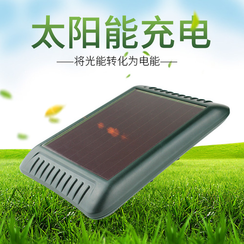 Amazon's new outdoor solar animal repeller ultrasonic vibration smart snake, rat and bird repeller