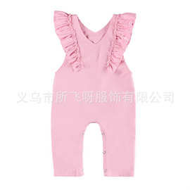 欧美外贸热销婴童连衣裤 宝宝纯棉舒适连身衣 爬服 厂家直销