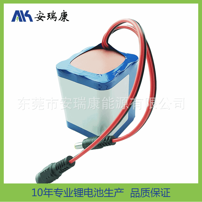 直供A品18650锂电池 12V足容6600mah工业智能设备圆柱型电池组