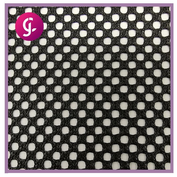 涤纶经编摇篮网 各种加厚办公座椅靠垫网布  沙滩椅网眼布