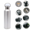 Street sports bottle stainless steel, capacious water bottle, glass, American style, wholesale